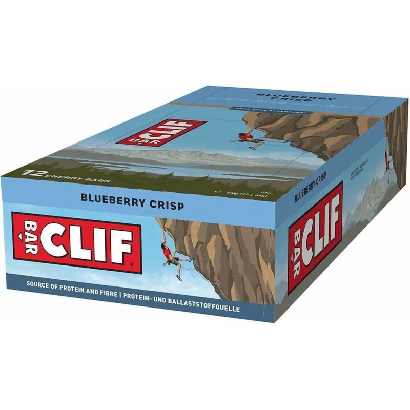 Clif Bars Energy Bars Box Blueberry Crisp